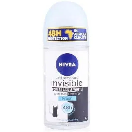 Дезодорант-роллон Nivea Invisible for Black & White Original, 50 мл