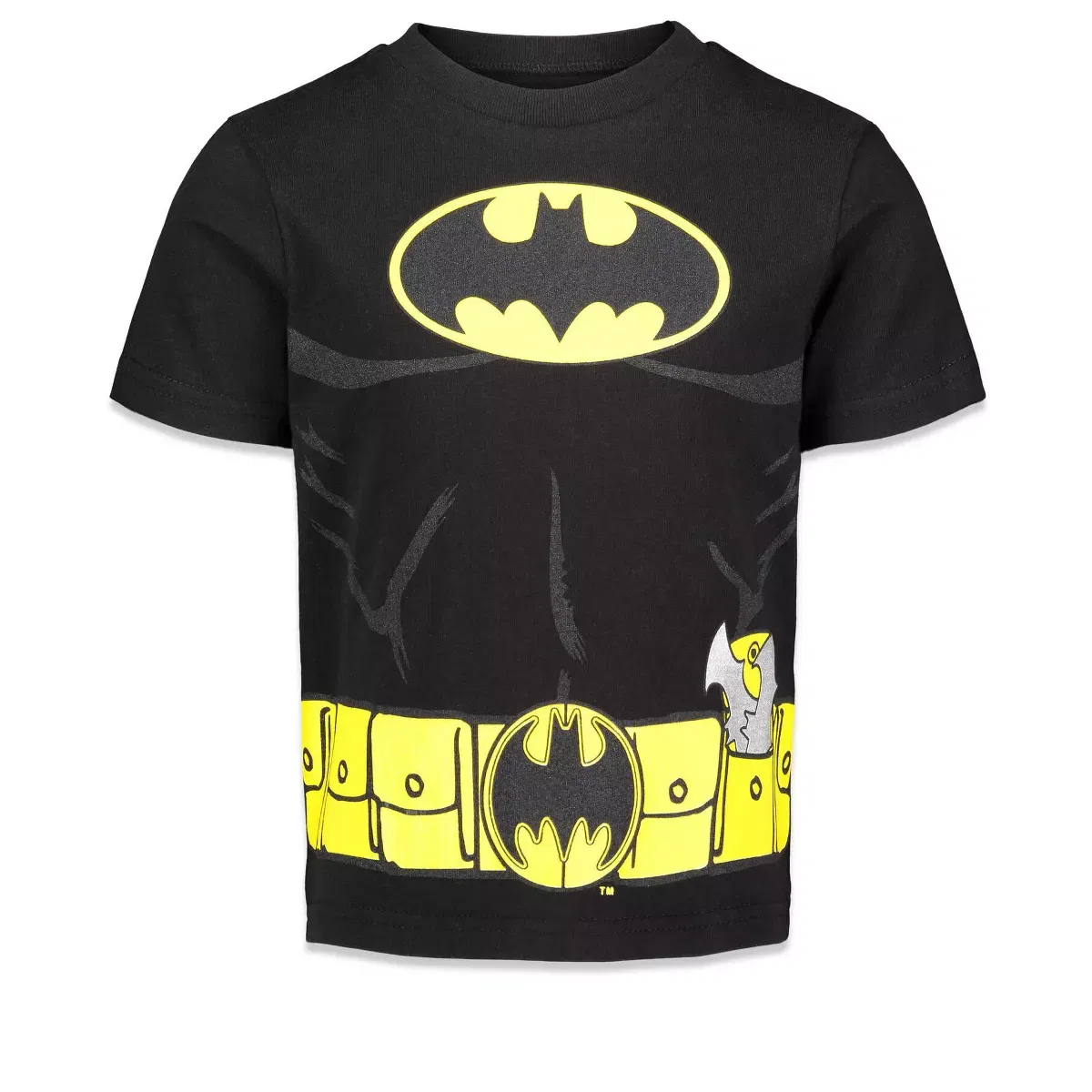 Детский комплект футболок с принтом DC Comics Justice League Batman Joker Riddler 3 Pack T-Shirts, Multicolor — фото 4
