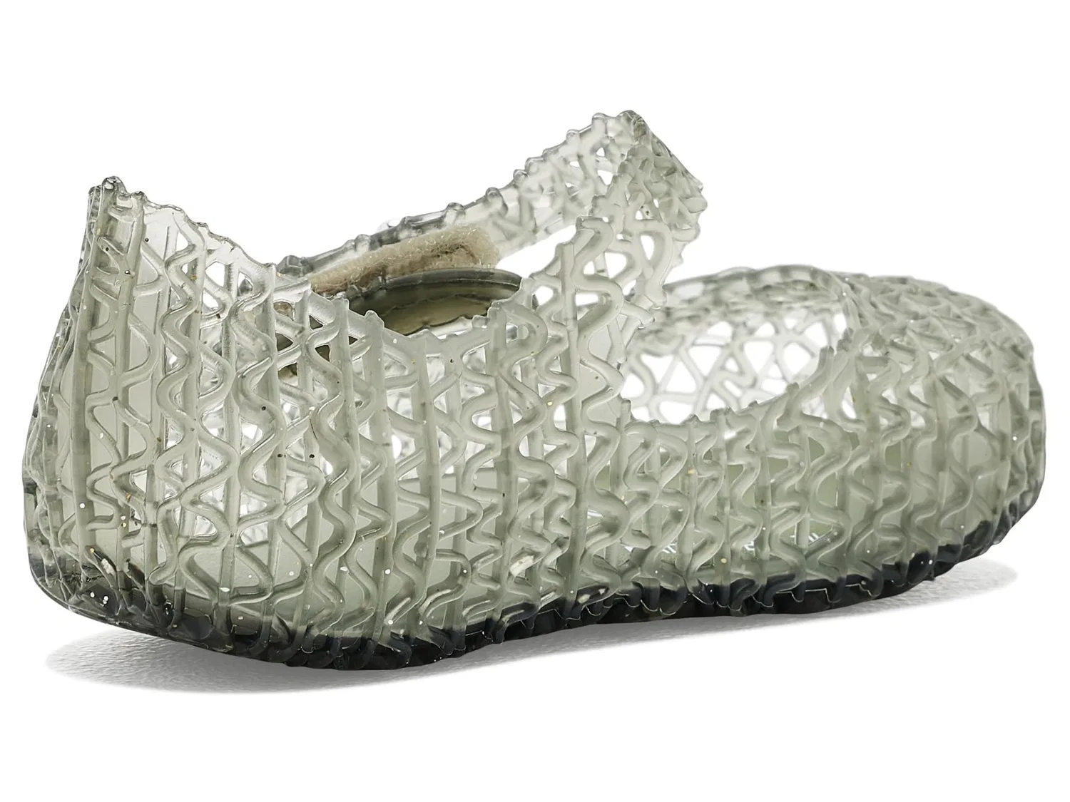 Балетки Campana Papel Baby (для малышей и маленьких детей) Mini Melissa, Glitter Green — фото 4