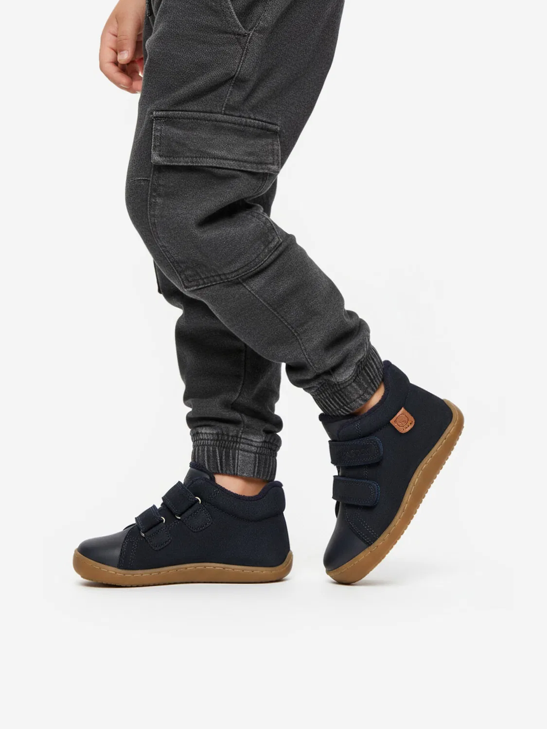 Ботинки на шнуровке для мальчика Lasocki Kids, темно-синий — фото 2