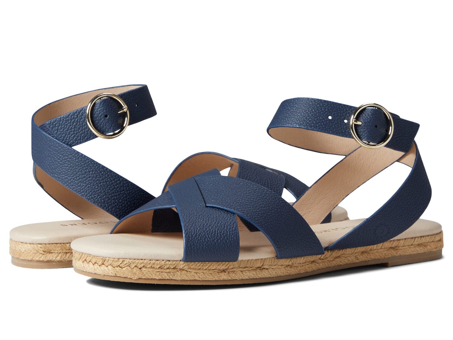 

Сандалии Jack Rogers, Slotted Sloane Pebbled Espadrille Flatform