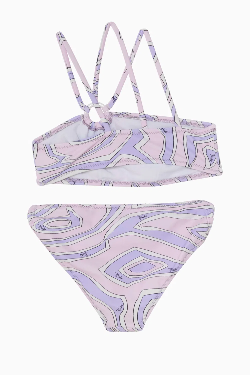 Комплект бикини с принтом на одно плечо Emilio Pucci — фото 2