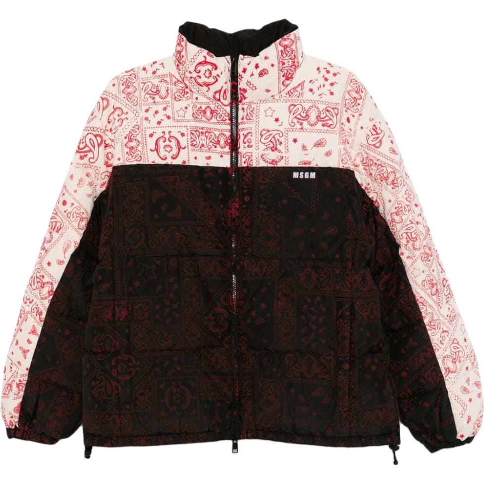 

MSGM Бандана с принтом вставная куртка, Black