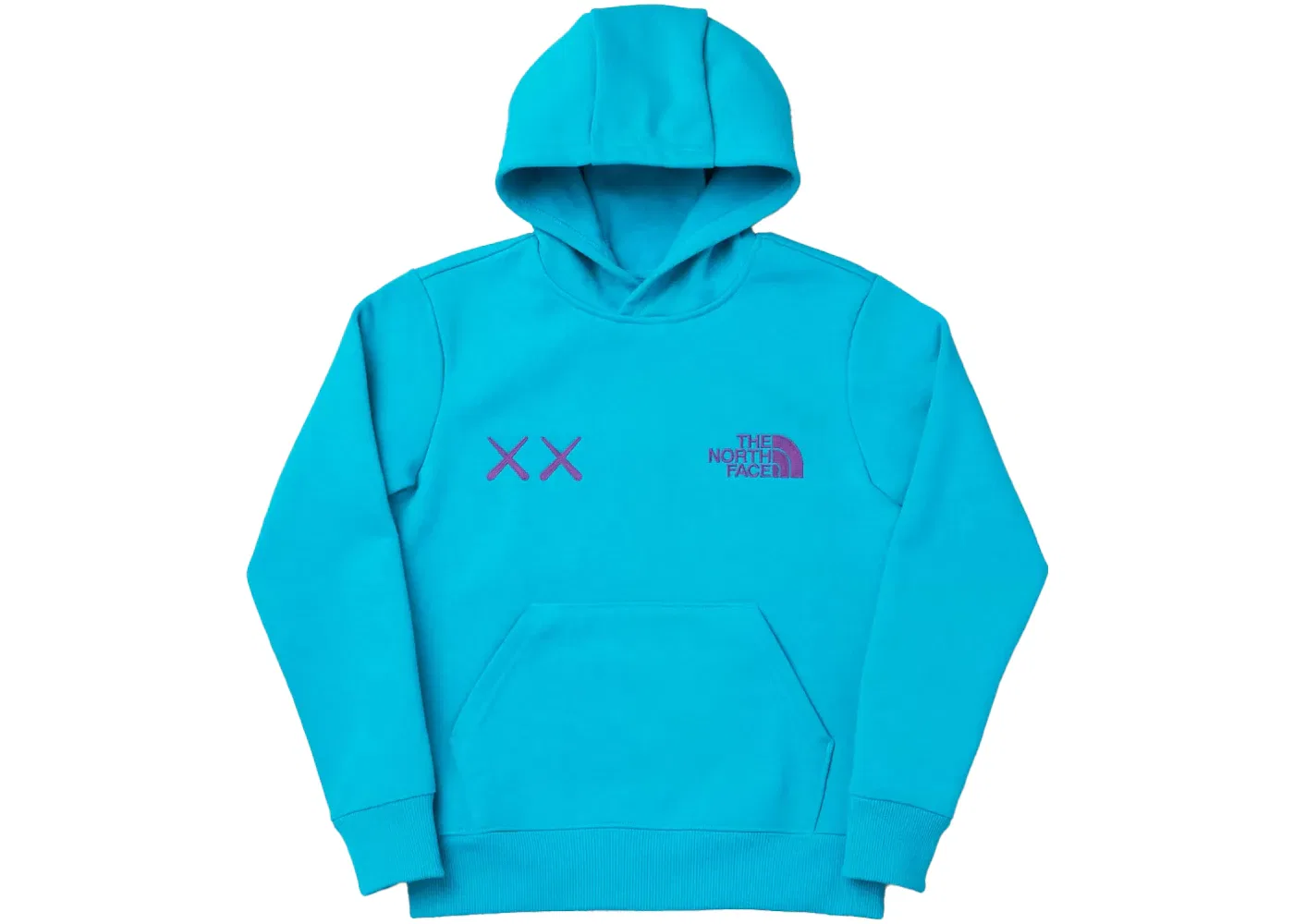 Детский худи с длинным рукавом Hoodie KAWS, Enamel Blue