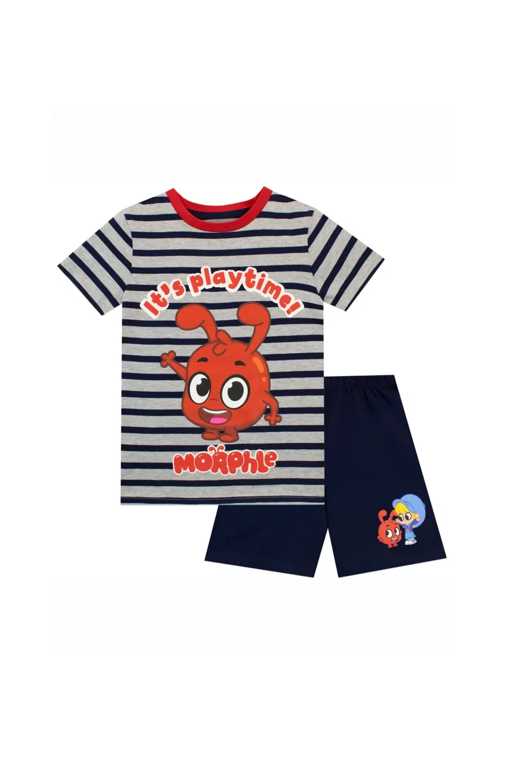 Детский комплект пижамы с коротким рукавом It'S playtime short pyjama set Morphle, Multi