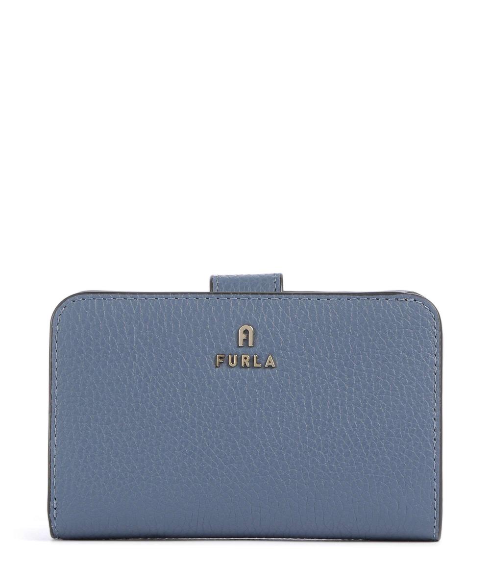 

Кошелек Camelia m из зернистой кожи Furla, синий