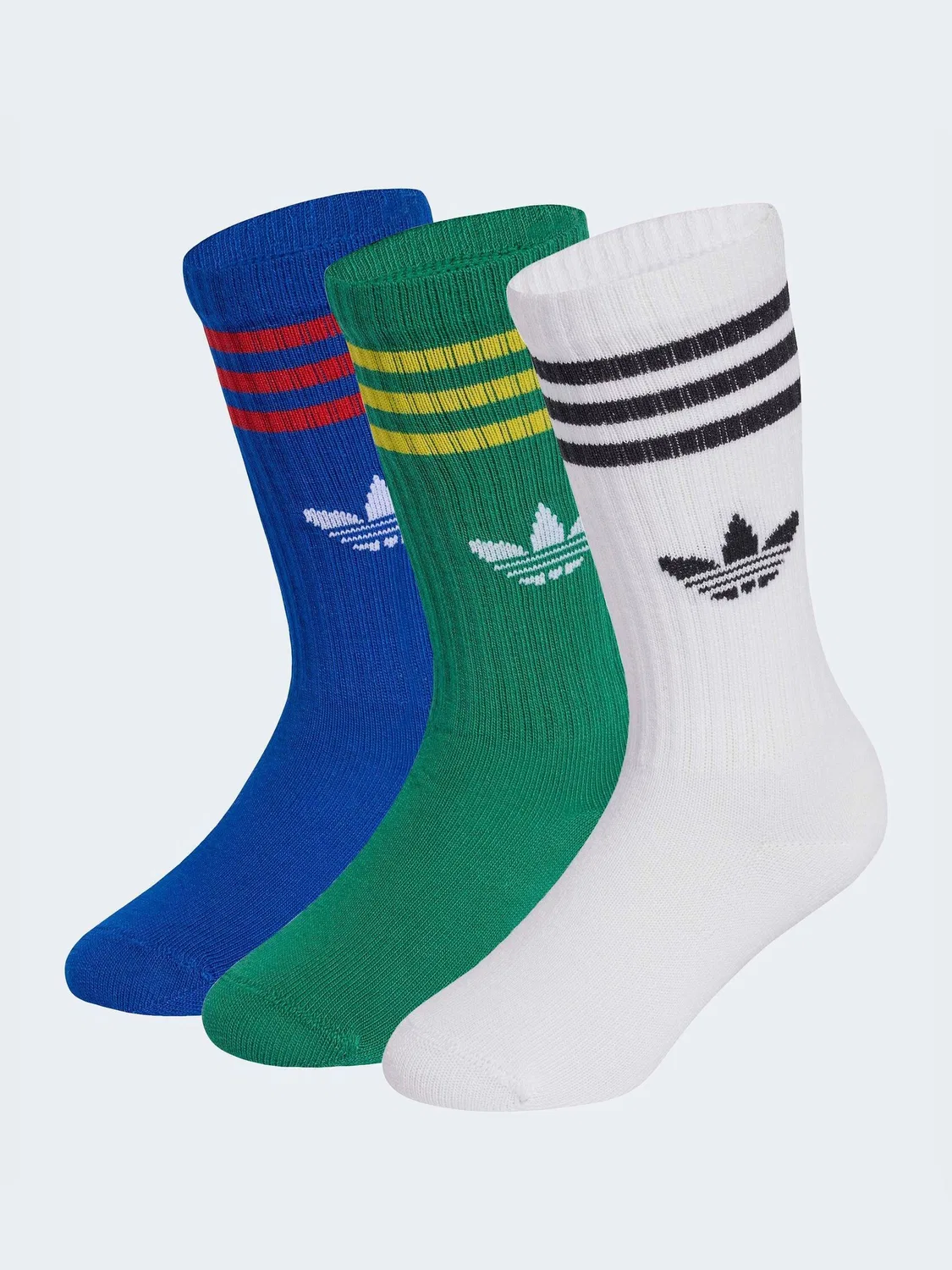 Носки, набор 3 пары, adidas Originals, синие
