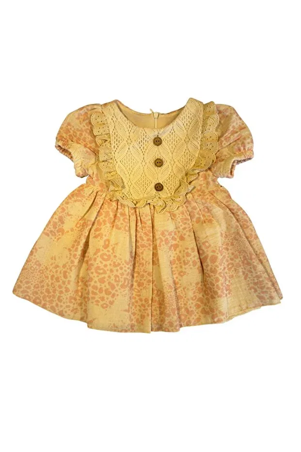 Детское платье для девочек с кружевным воротником Gmg Baby, Colored — фото 3