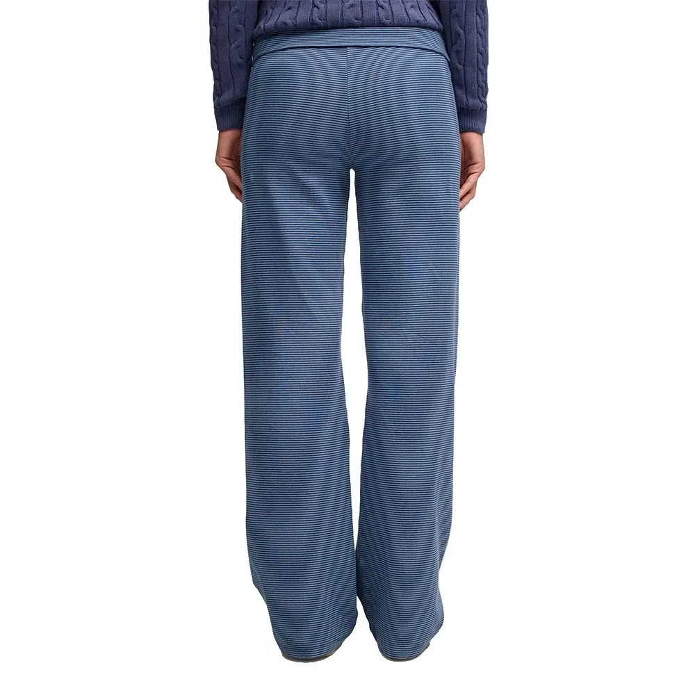 Женские спортивные брюки с полосатым принтом Athletics Essentials Stripe Jersey Superdry, Blue — фото 2