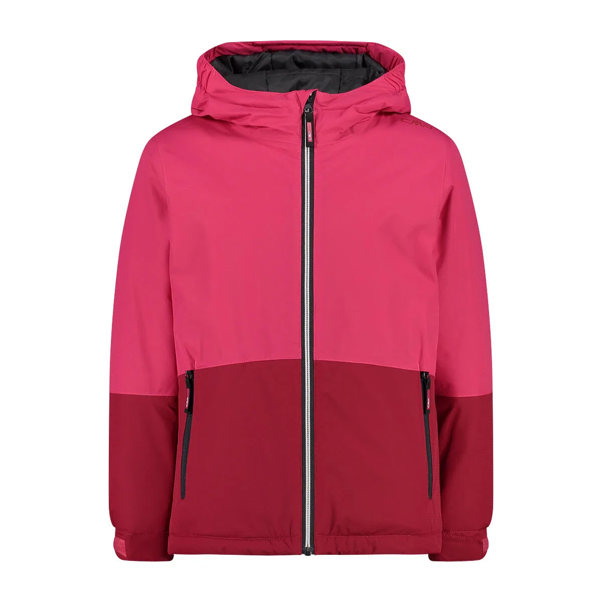 Детская куртка с капюшоном из рипстопа Madchen Ripstop Kapuzenjacke CMP, Magentapink