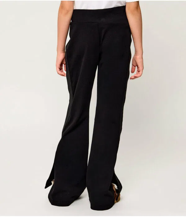 Детские брюки для девочек Flare Fit EA7, черный — фото 3