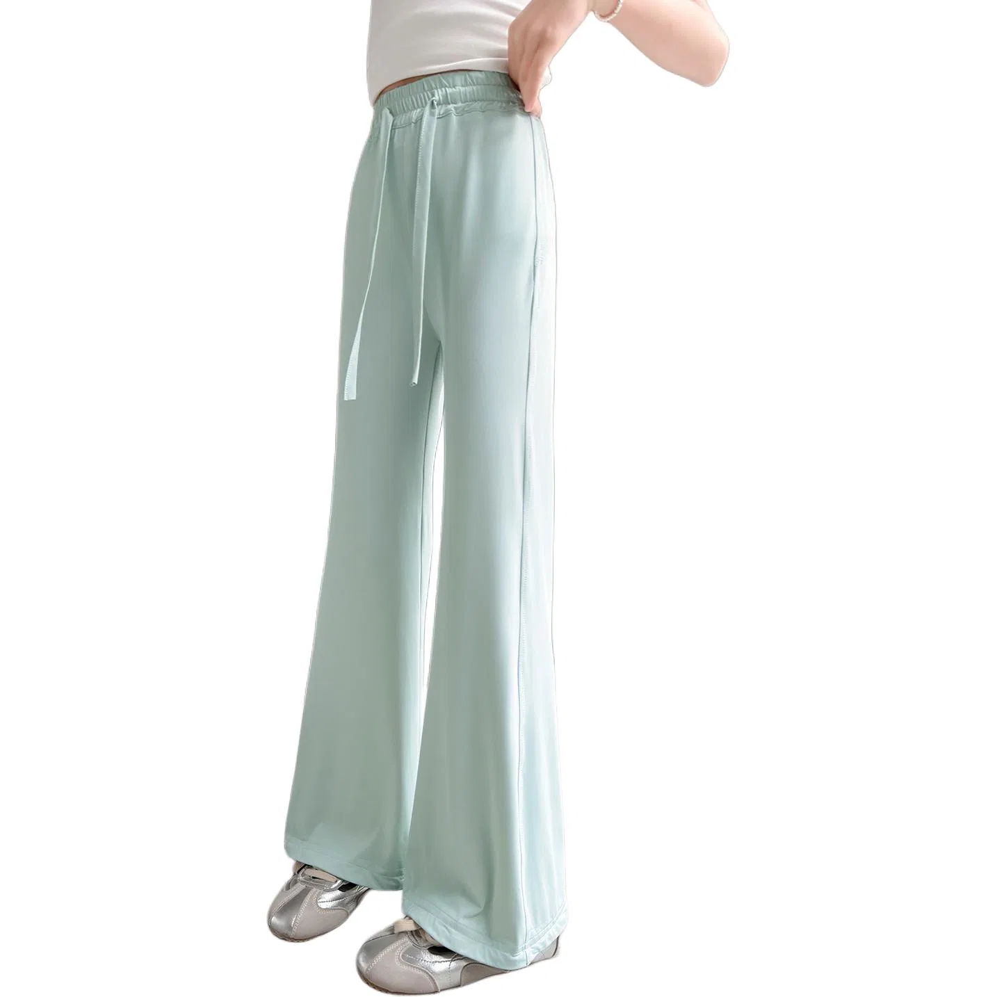 Детские брюки для мальчиков с принтом Sea Foam Green YALU