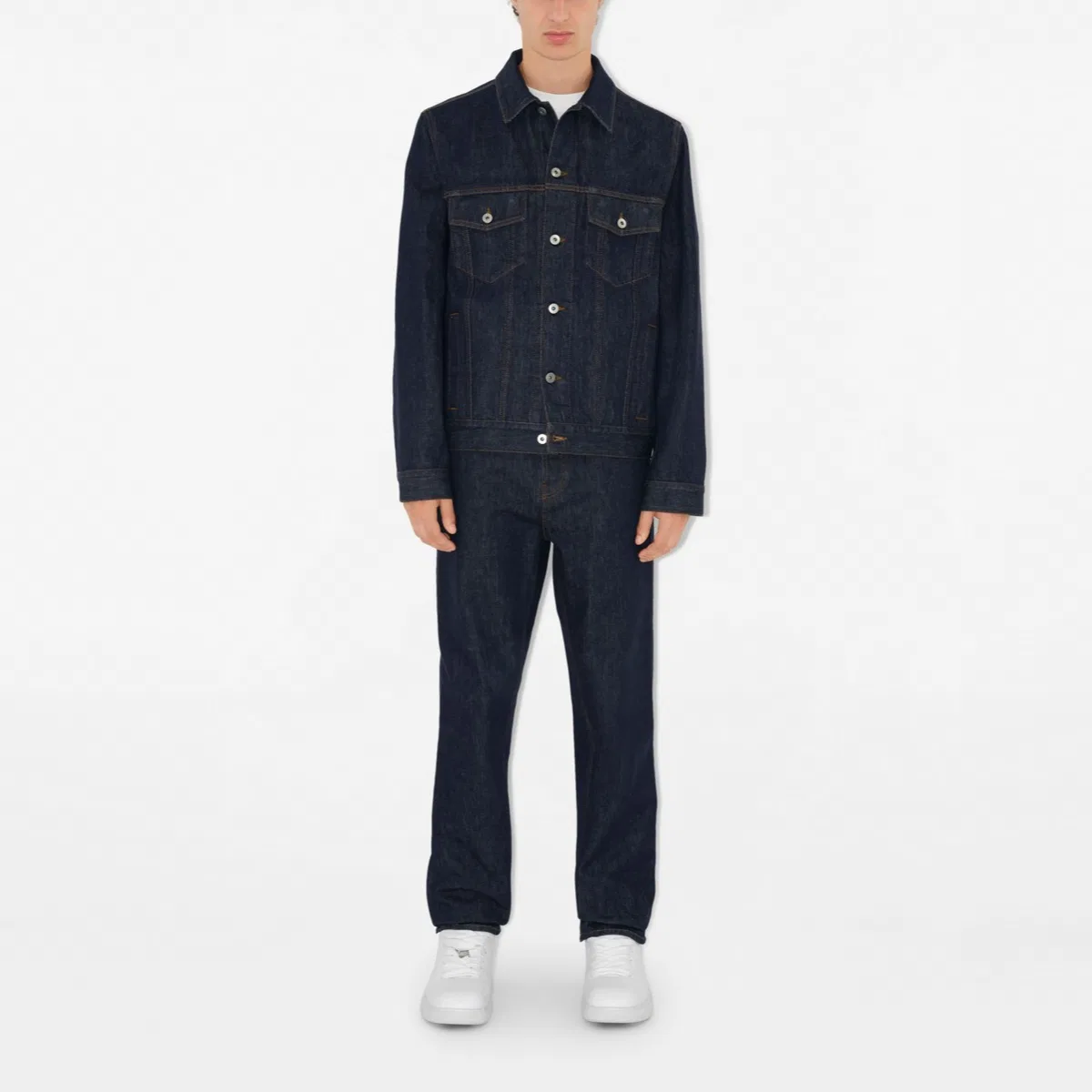 Мужские джинсы Regular Slim-fit Burberry, Blue — фото 3