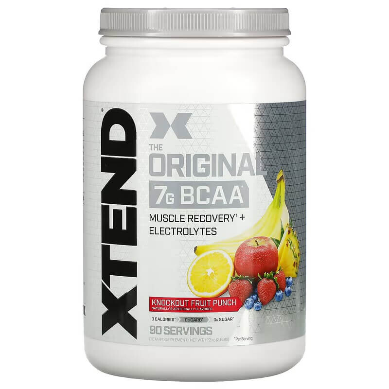 

Аминокислоты BCAA Xtend со вкусом фруктового пунша 7г, 1220 г