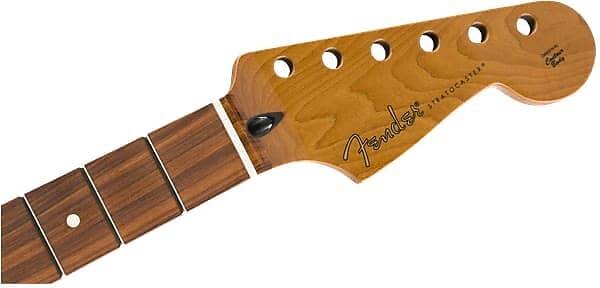 

Подлинный гриф Fender ROASTED MAPLE Strat, 22 лада Jumbo/12 дюймов/Pao Ferro/Flat Oval 099-0403-920