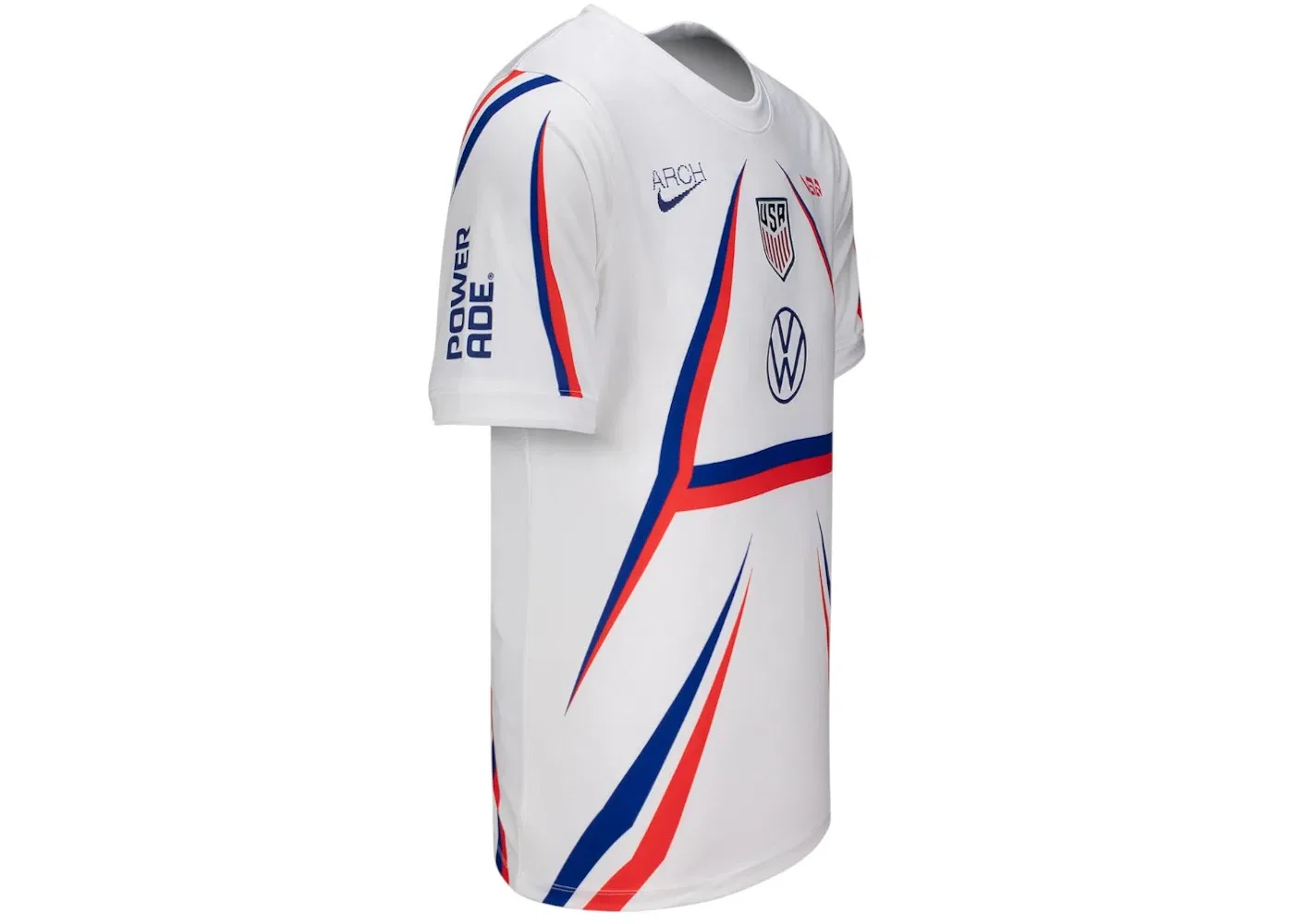Мужская футболка Nike x USMNT x V.A.A. Academy Pro Pre-Match Top, White — фото 2