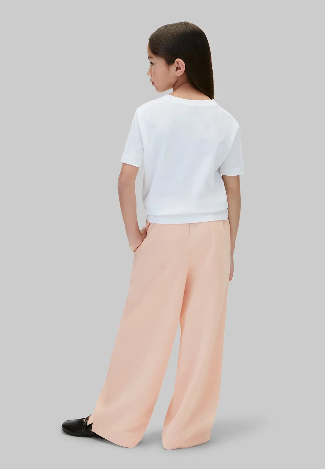 Детские спортивные штаны с широкими штанинами Calvin Klein Jeans, Spanish Villa — фото 3