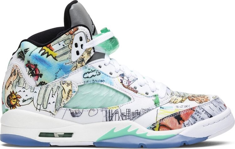 

Кроссовки Air Jordan 5 Retro GS Wings, разноцветный