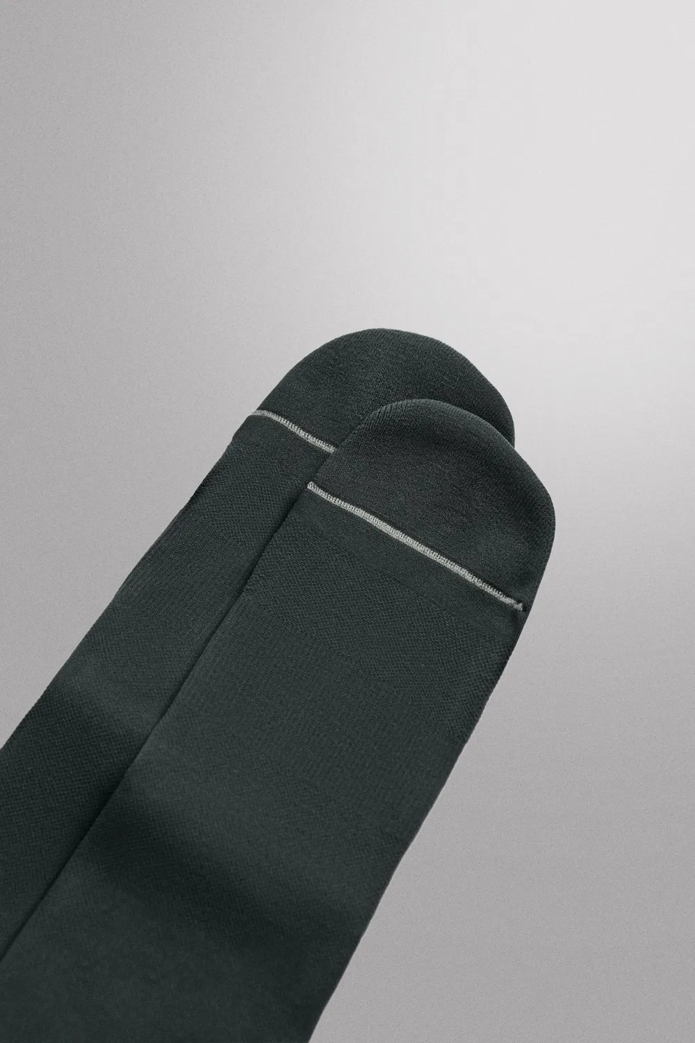 Комплект из 2 технических тренировочных носков ZARA, Anthracite grey — фото 2