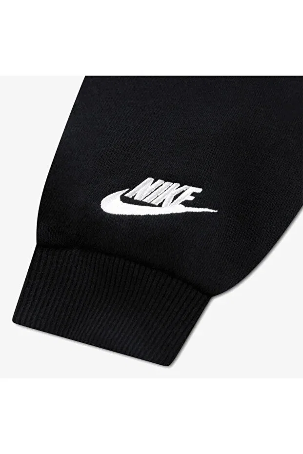 Детское худи для девочек с принтом Victory Lap Nike, Black — фото 3