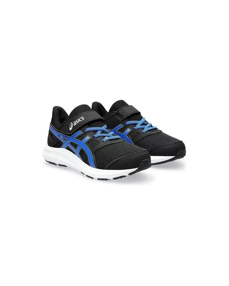 Детские кроссовки с синтетическим верхом JOLT 4 PS Asics, Schwarz Blau — фото 2