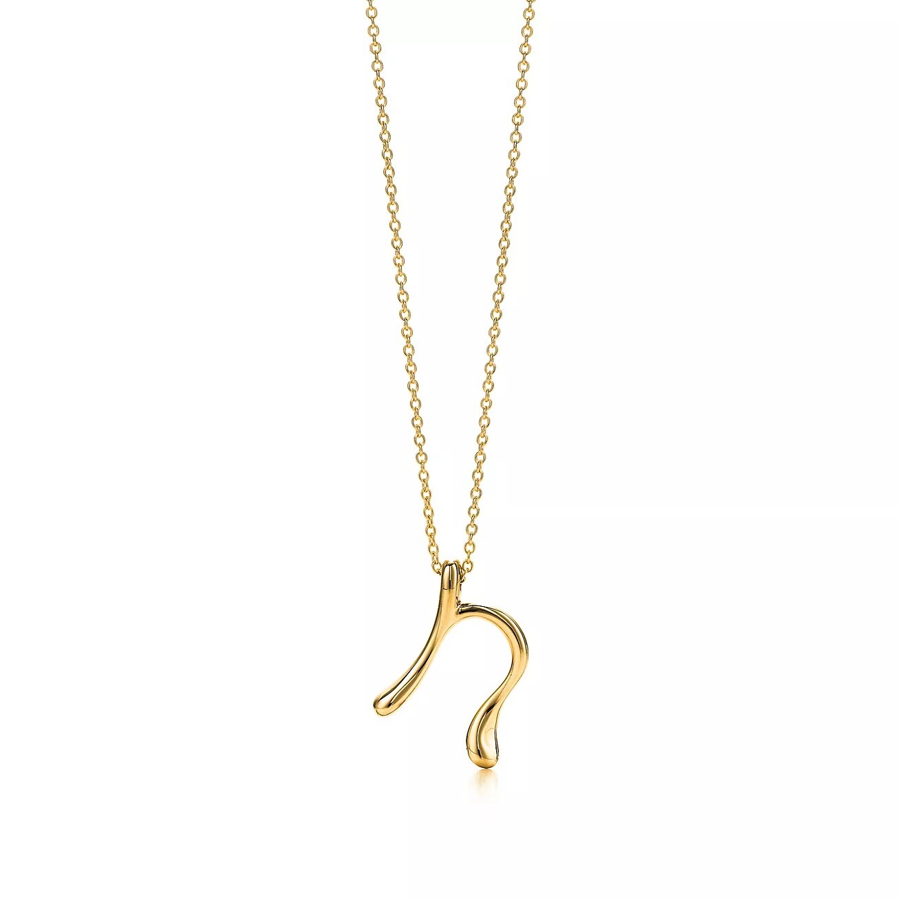 

Колье Tiffany & Co. Letter "N", золото