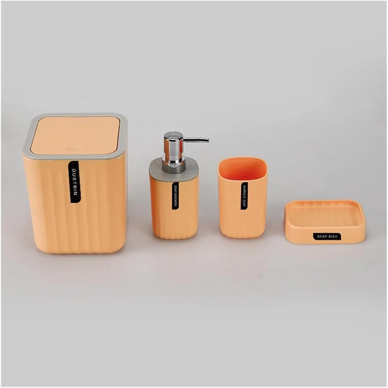 Мочалка для душа, 4 шт, CYJAZNHH, Morandi Yellow