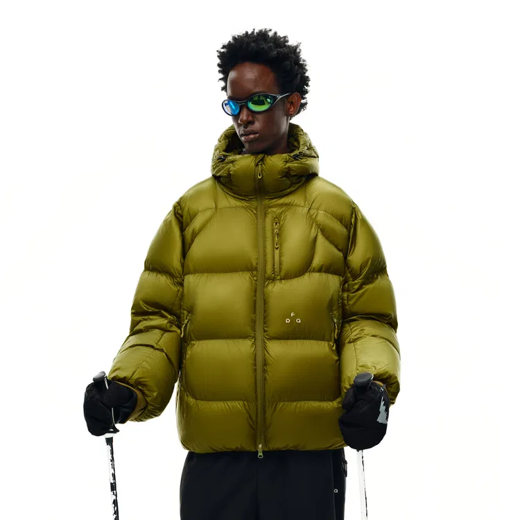 Детский пуховик с капюшоном средней плотности FPA — фото 3