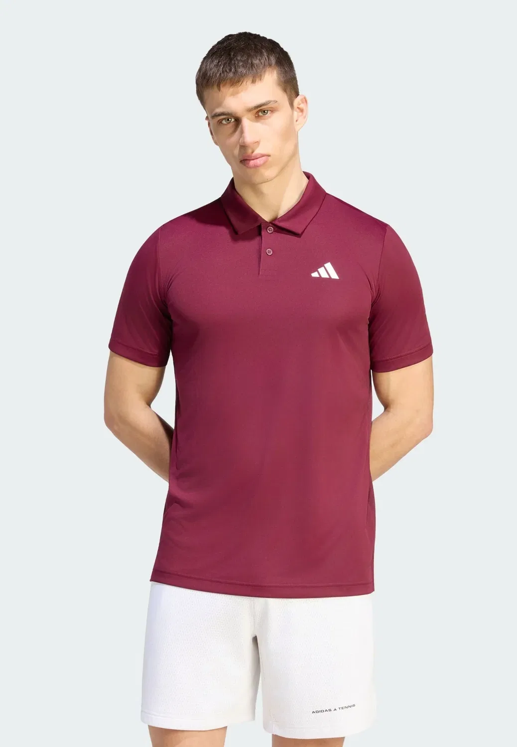Клубное поло - рубашка поло Adidas Performance, Maroon