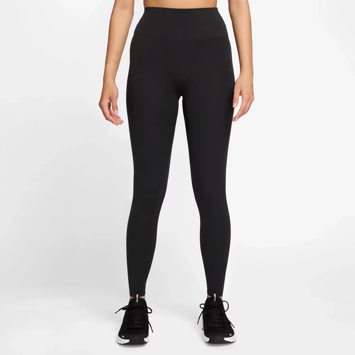 Женские леггинсы с высокой посадкой Nike Zenvy 7/8, Negro — фото 2