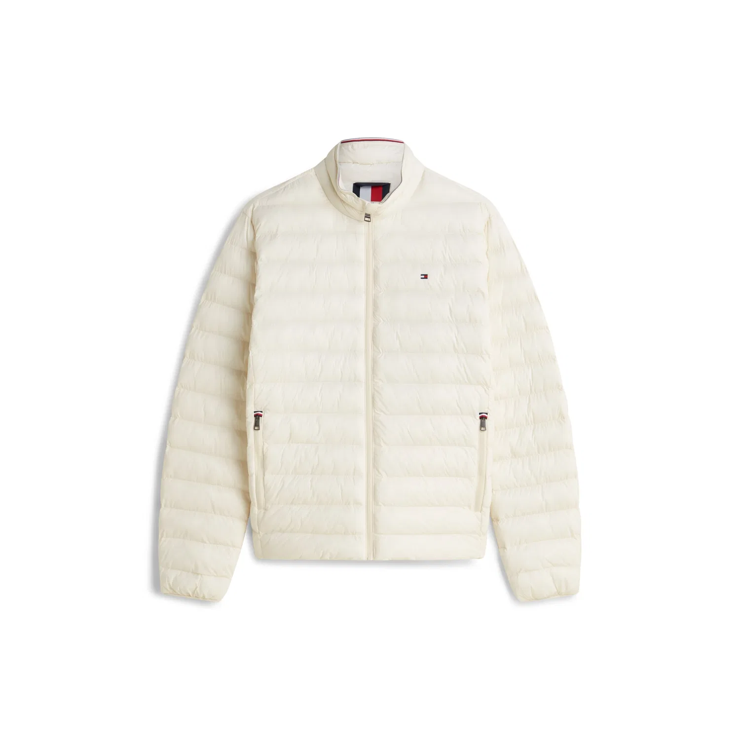 Мужская короткая стеганая куртка с логотипом Tommy Hilfiger, Calico — фото 2