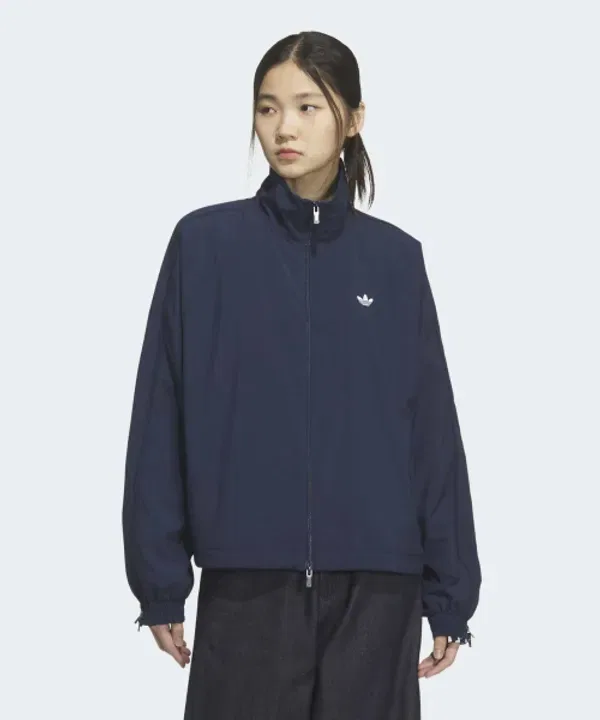 Тренировочная куртка с 3 полосками, Adidas, ночной индиго
