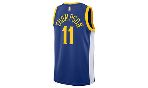 Футболка klay thompson icon edition swingman джерси sw navy Nike, синий — фото 2