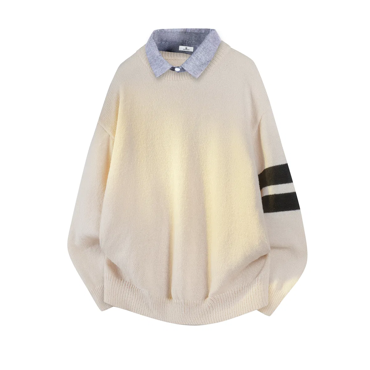 Детский свитер с воротником-рубашкой Unisex Shirt Collar Moderate PAL ONGACO, Apricot