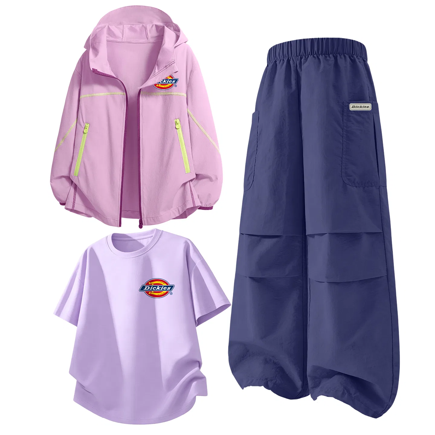 Детский комплект из 3 предметов Dickies, Silicone Standard K Yellow/Black/Cheese Yellow — фото 4