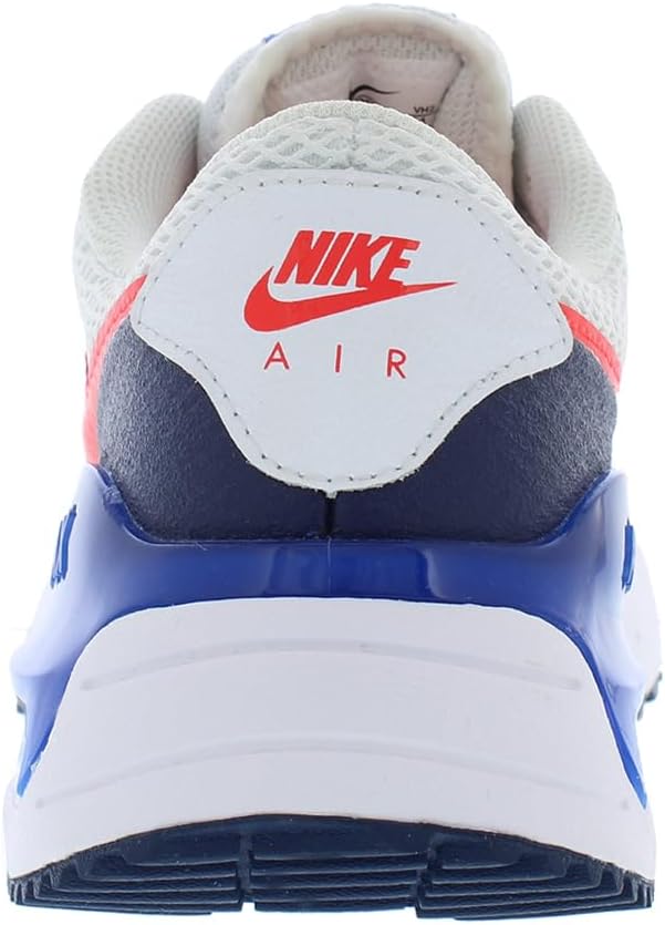Кроссовки Nike Boys Air Max Systm, белый/красный/ярко-красный — фото 4