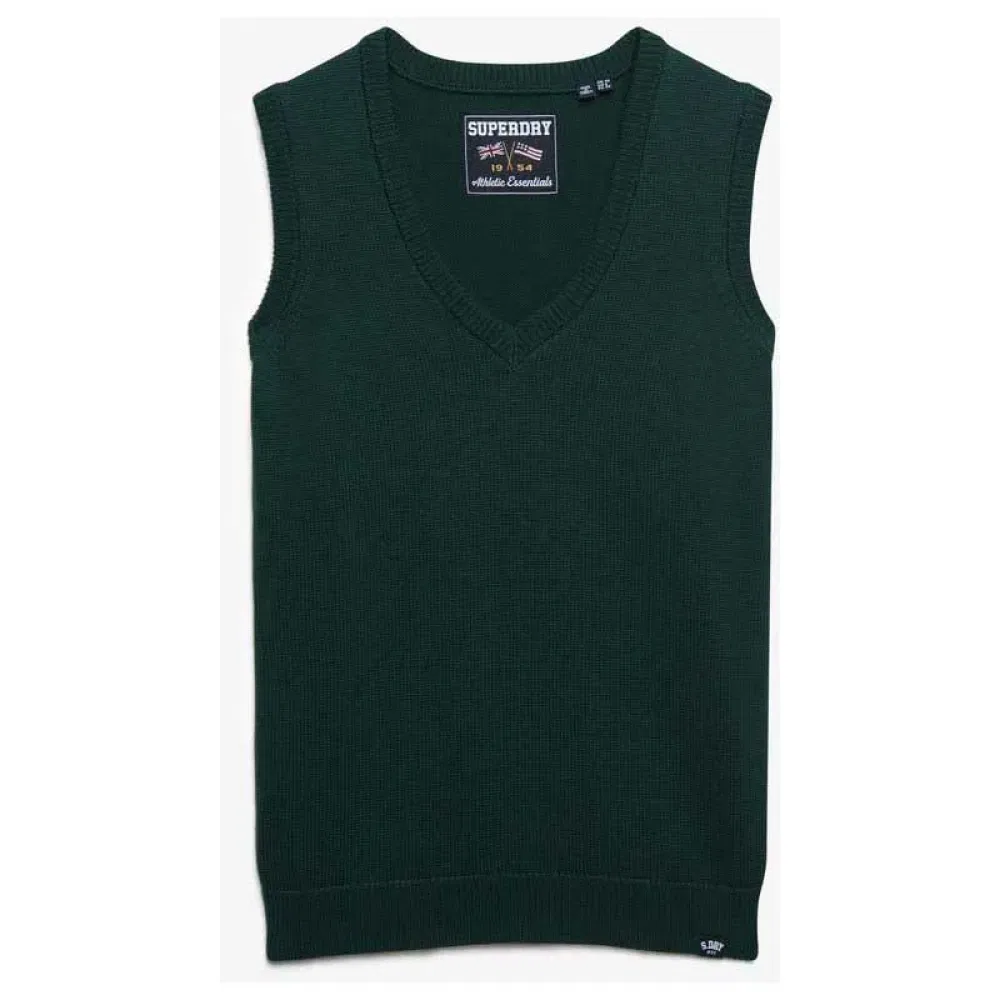 Женская майка без рукавов Athletic Essential Superdry, Green — фото 3