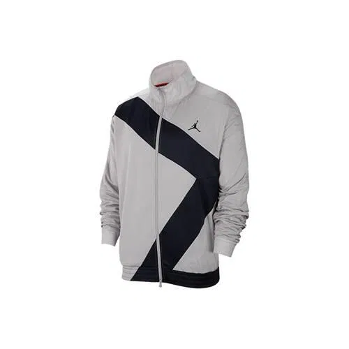 Мужская куртка с узором Air Jordan Wings Diamond Nike, Weiss Grau