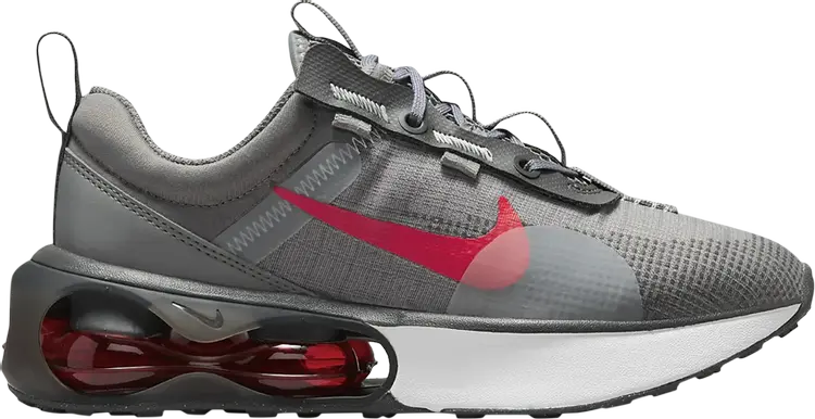 

Кроссовки Nike Air Max 2021 GS 'Flat Pewter Siren Red', серый