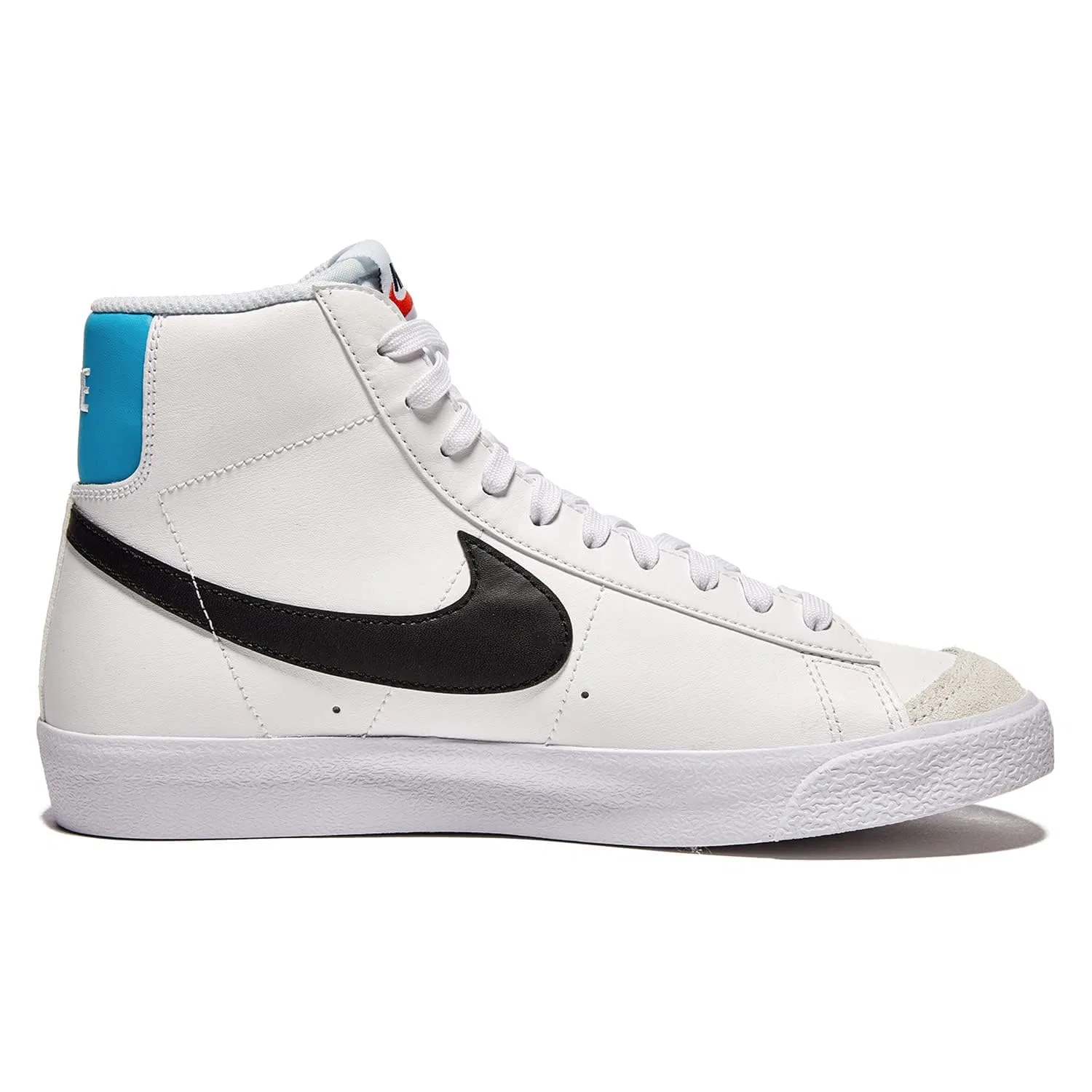 Детские кроссовки для мальчиков высокие NIKE Blazer Mid '77, White — фото 2