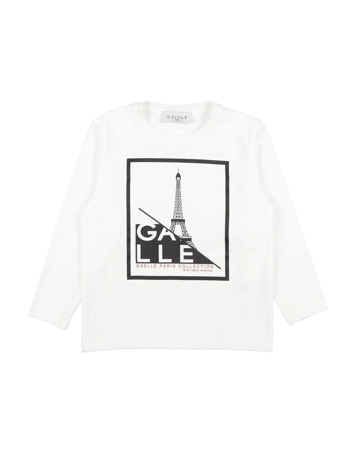 Детский лонгслив с длинным рукавом Gaëlle Paris, белый