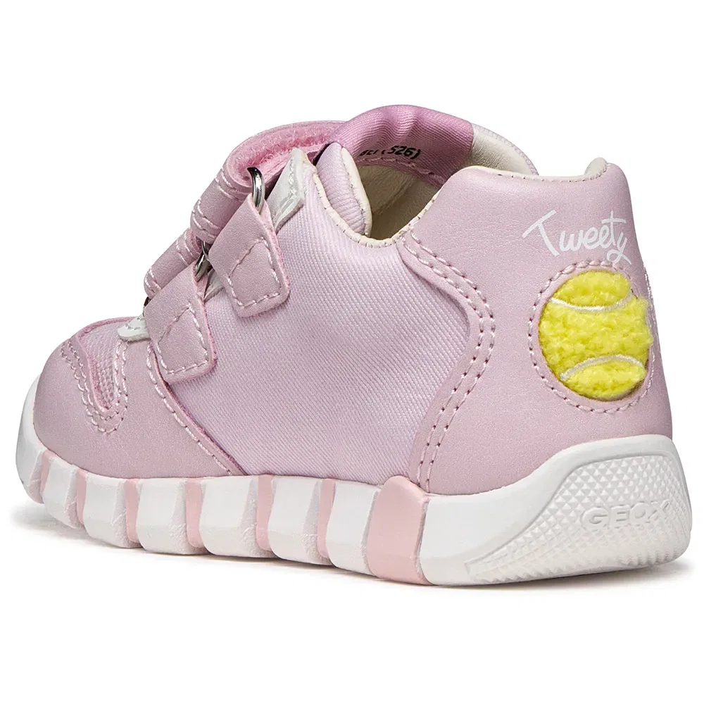 Кроссовки slip-on Geox Iupidoo, розовый — фото 3