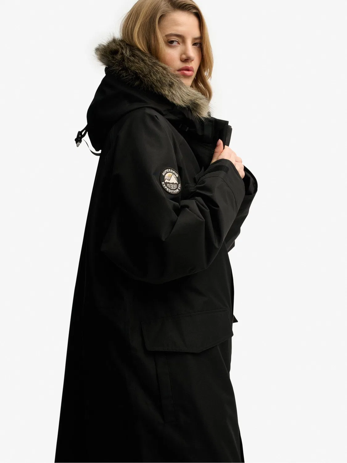 Халат Everest Superdry Black, Regular — фото 2