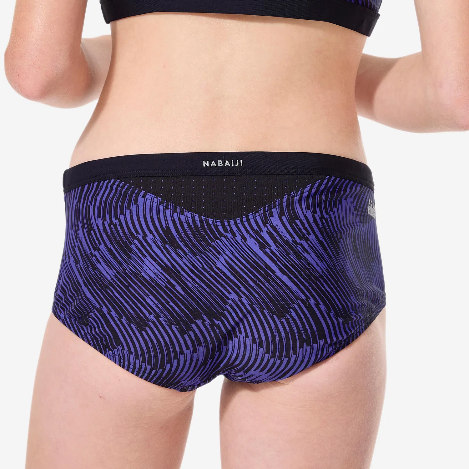 Детские плавки для девочек с завязкой Kamyleon Mouv Decathlon, Violett — фото 4