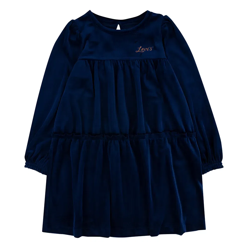 Платье длинное с рукавами Velvet Levi's, синий