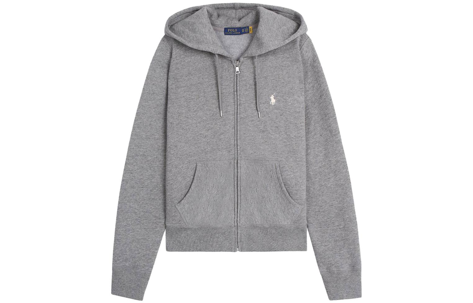 

Серая женская толстовка Polo Ralph Lauren, серый