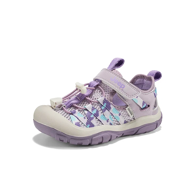 Детские сандалии с закрытым носком Jeep Explorer 2.0 Low top Sandal Kids, Purple — фото 3
