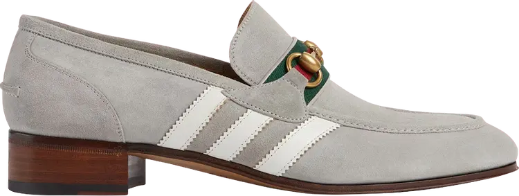 

Кроссовки Adidas Adidas x Gucci Loafer 'Grey Suede', серый
