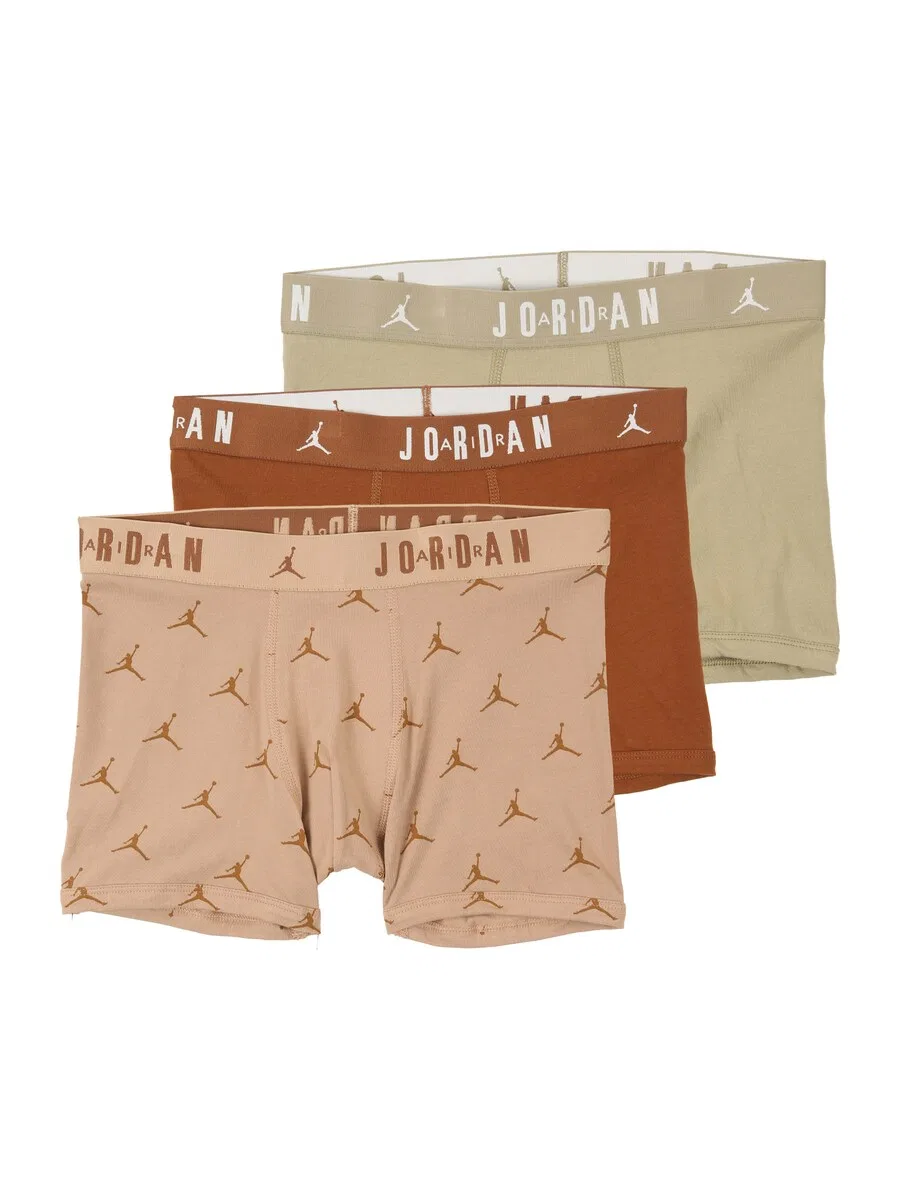 Трусы Jordan Underpants 'FLIGHT' в бежевом, темно-бежевом и коньячном цветах