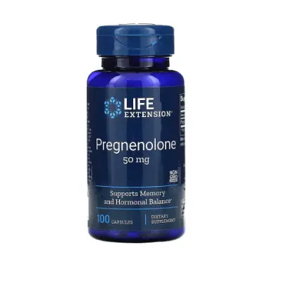 

Прегненолон 50 мг 100 капсул Life Extension